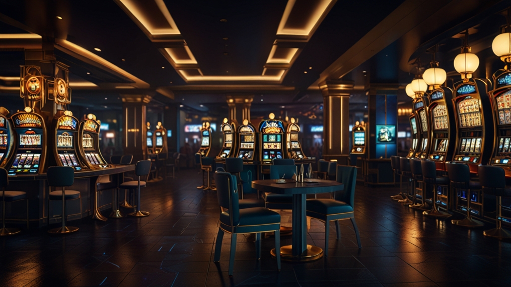 Mobile casino app lobby on a smartphone